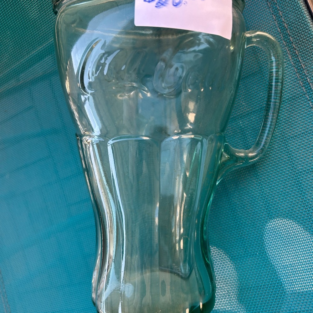 Glass Beverage Mug in Light Aqua - Home Dining